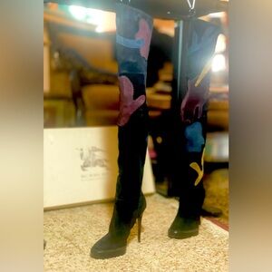 Burberry Runway Allison Over the Knee Boots